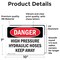 Signmission Safety Culture Sign, 10 in Width, Vinyl Decal, Rectangle OS-2PACK-DS-D-710-L-1663 - alternate 4